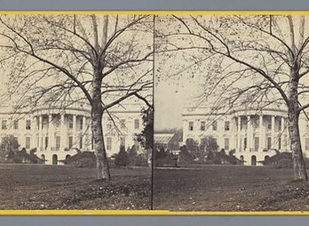 The White House in Washington DC, 1864 – 1866 (Rijksmuseum)